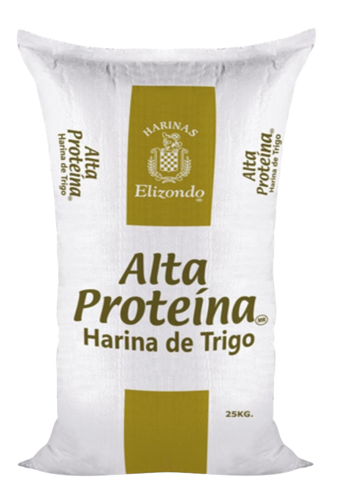 Harinas Elizondo. Alta Proteína: Harina de trigo.